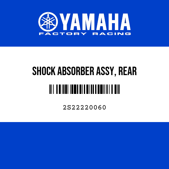 SHOCK ABSORBER ASSY, REAR