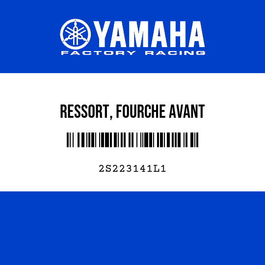RESSORT, FOURCHE AVANT