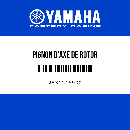 PIGNON D'AXE DE ROTOR