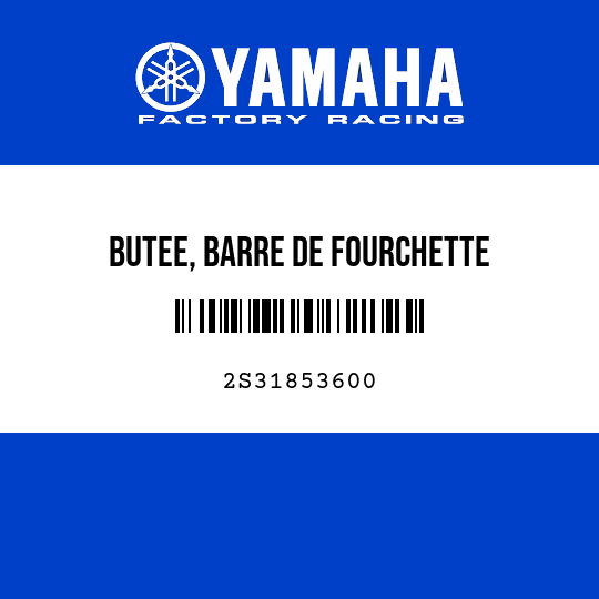 BUTEE, BARRE DE FOURCHETTE