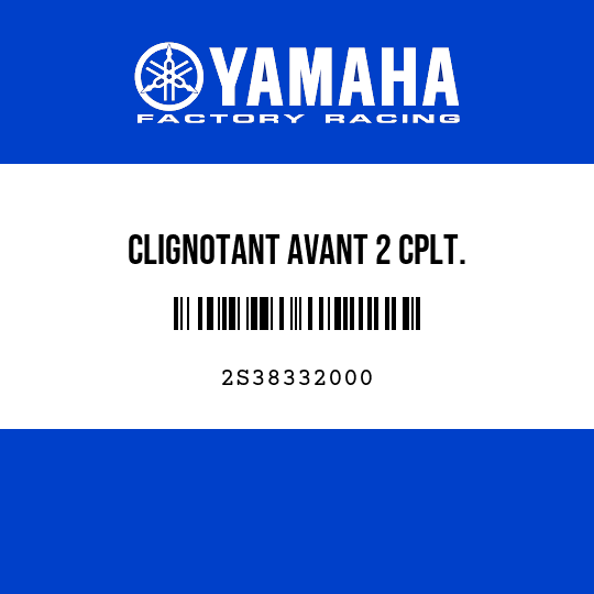 CLIGNOTANT AVANT 2 CPLT.