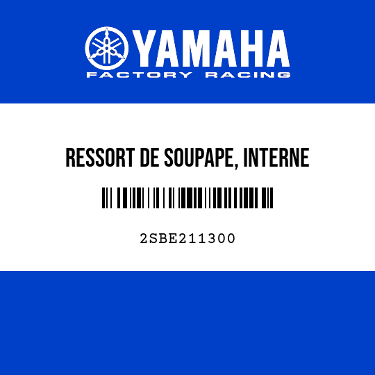 RESSORT DE SOUPAPE, INTERNE