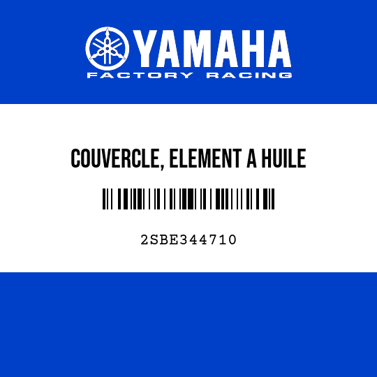 COUVERCLE, ELEMENT A HUILE