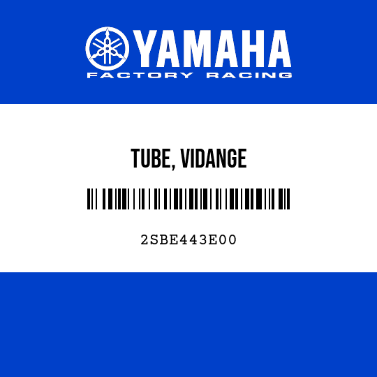 TUBE, VIDANGE