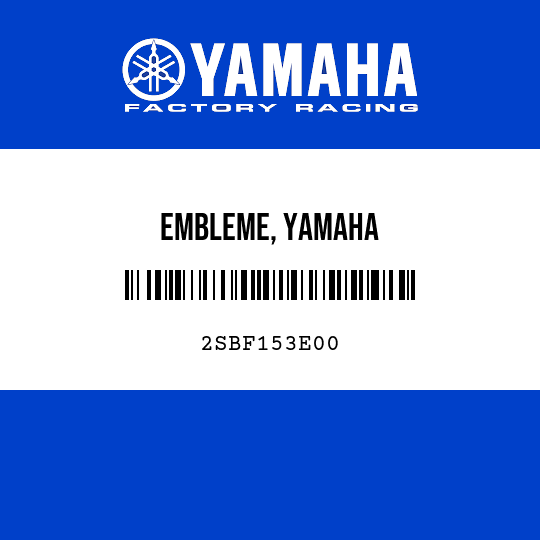 EMBLEME, YAMAHA