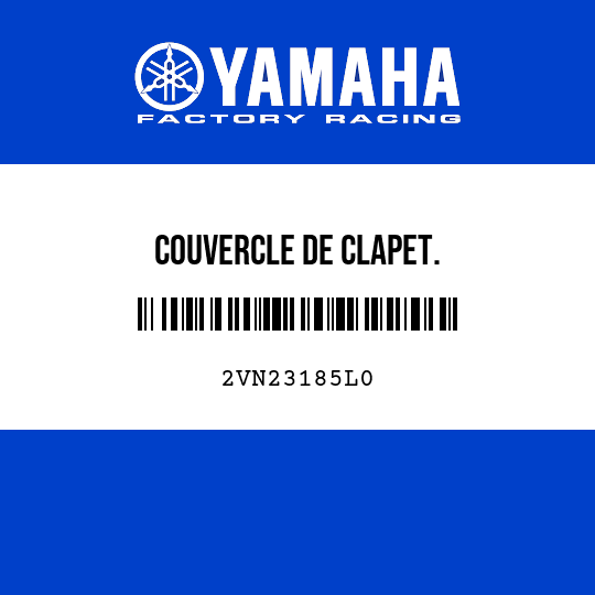 COUVERCLE DE CLAPET.