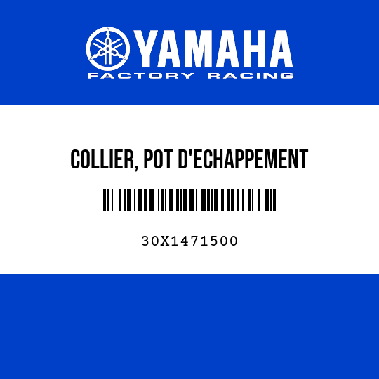 COLLIER, POT D'ECHAPPEMENT