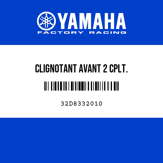 CLIGNOTANT AVANT 2 CPLT.