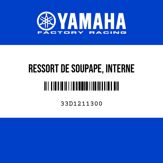 RESSORT DE SOUPAPE, INTERNE