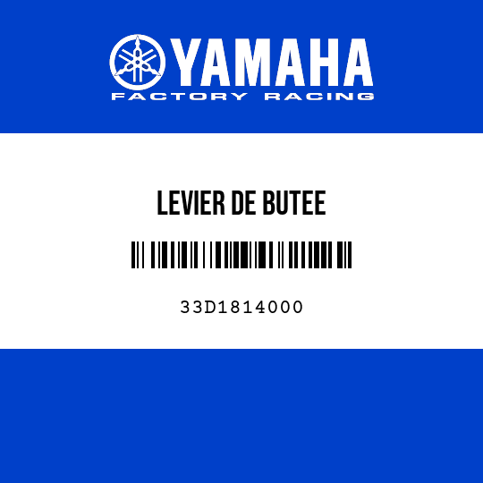LEVIER DE BUTEE