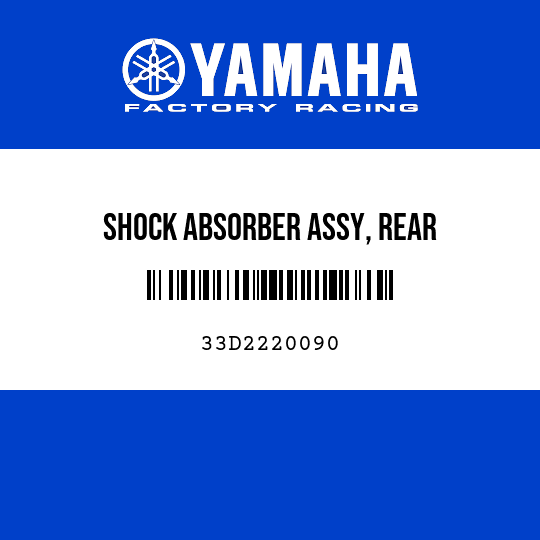 SHOCK ABSORBER ASSY, REAR