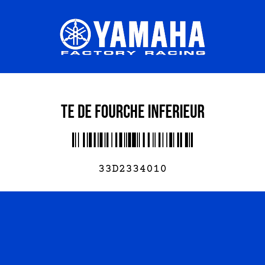 TE DE FOURCHE INFERIEUR