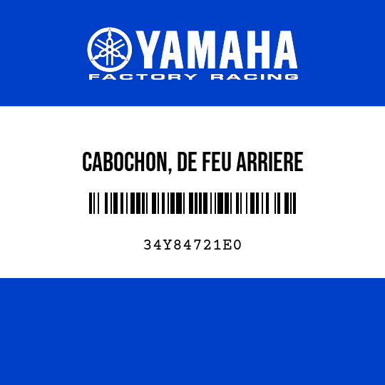 CABOCHON, DE FEU ARRIERE