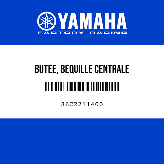BUTEE, BEQUILLE CENTRALE