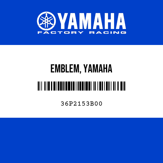 EMBLEM, YAMAHA