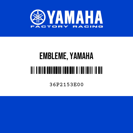 EMBLEME, YAMAHA