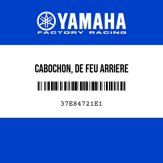 CABOCHON, DE FEU ARRIERE
