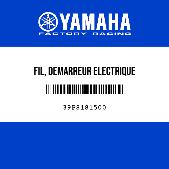 FIL, DEMARREUR ELECTRIQUE