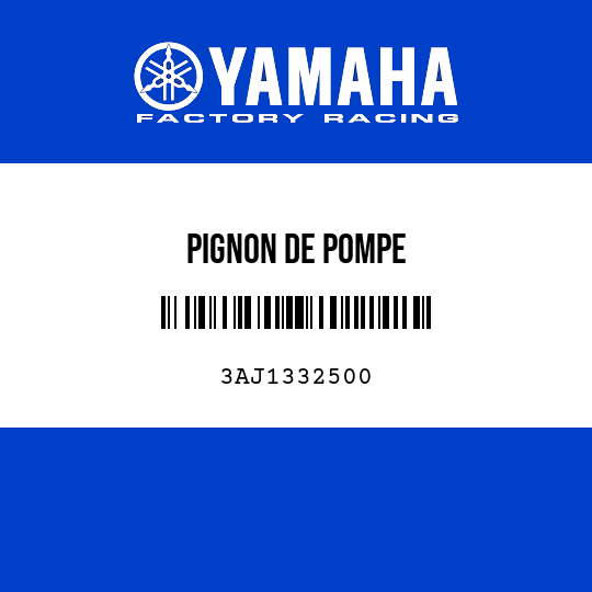 PIGNON DE POMPE