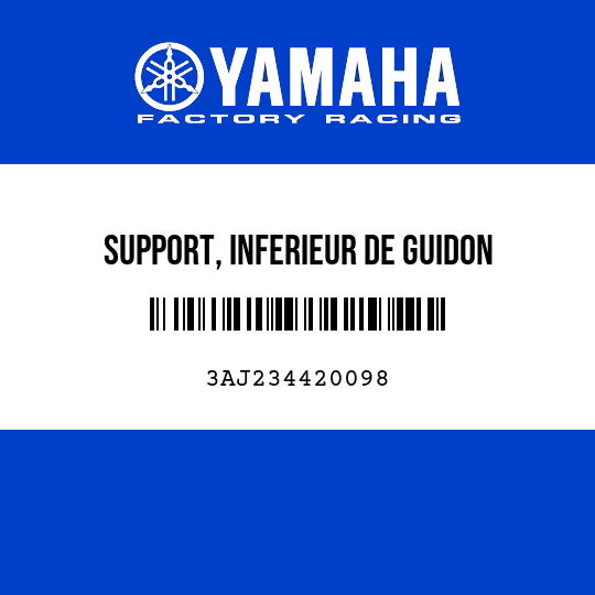 SUPPORT, INFERIEUR DE GUIDON