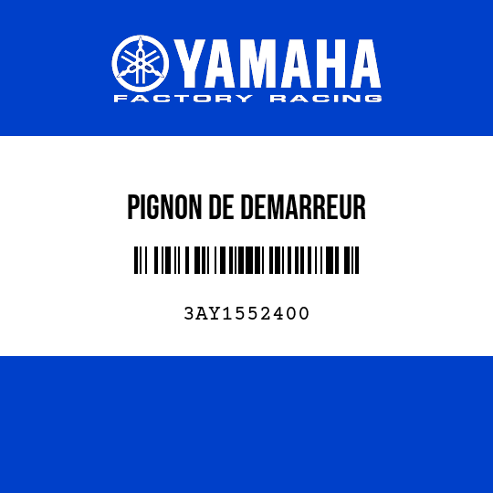 PIGNON DE DEMARREUR