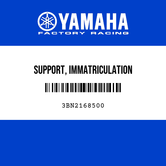 SUPPORT, IMMATRICULATION