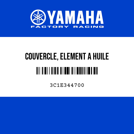 COUVERCLE, ELEMENT A HUILE