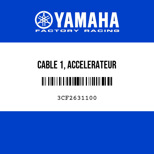 CABLE 1, ACCELERATEUR