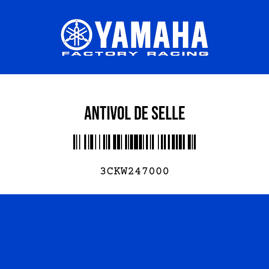 ANTIVOL DE SELLE