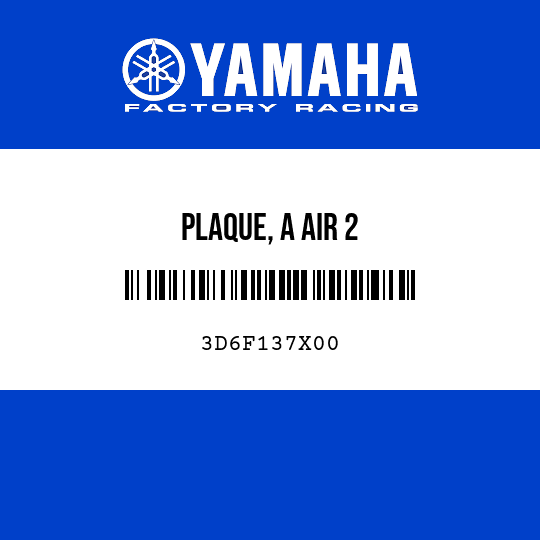 PLAQUE, A AIR 2