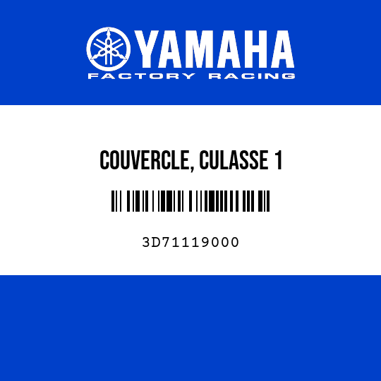 COUVERCLE, CULASSE 1