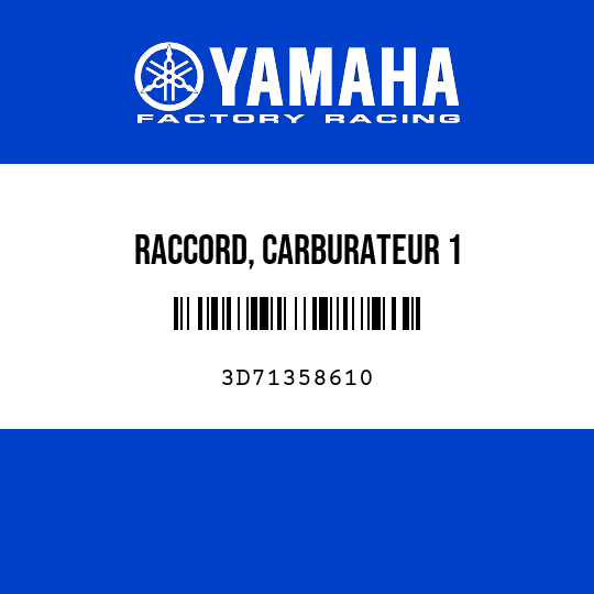 RACCORD, CARBURATEUR 1