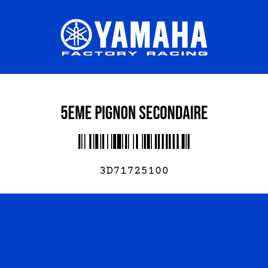 5EME PIGNON SECONDAIRE