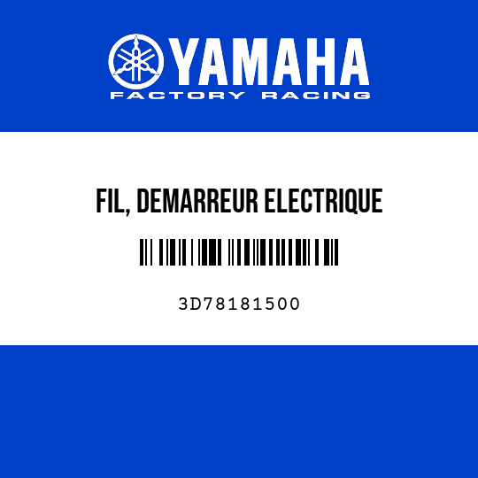 FIL, DEMARREUR ELECTRIQUE