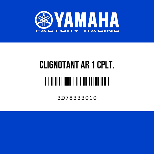 CLIGNOTANT AR 1 CPLT.