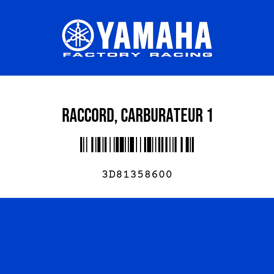 RACCORD, CARBURATEUR 1
