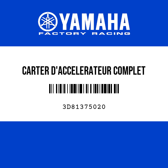 CARTER D'ACCELERATEUR COMPLET