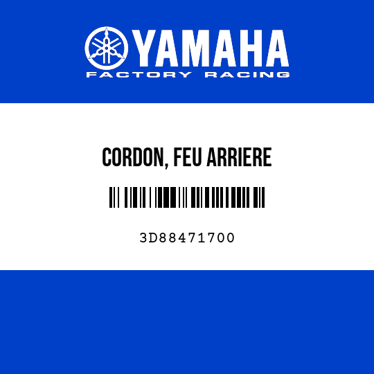 CORDON, FEU ARRIERE