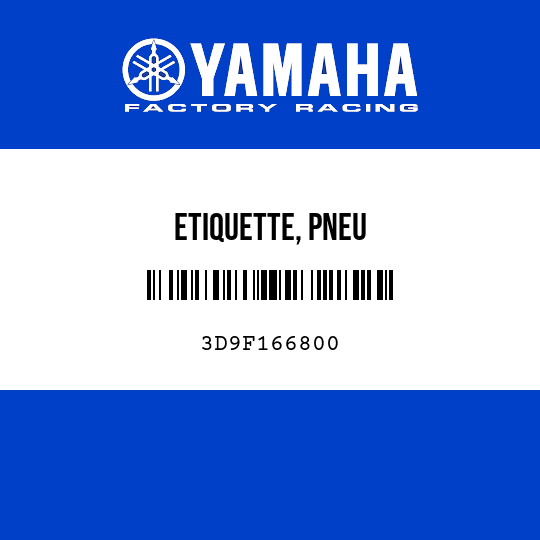 ETIQUETTE, PNEU