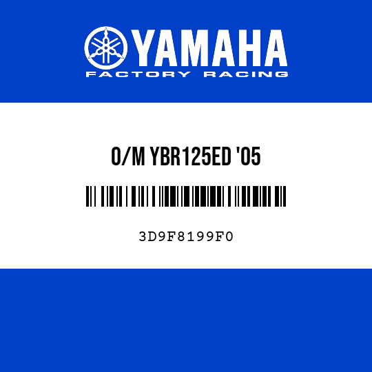 O/M YBR125ED '05