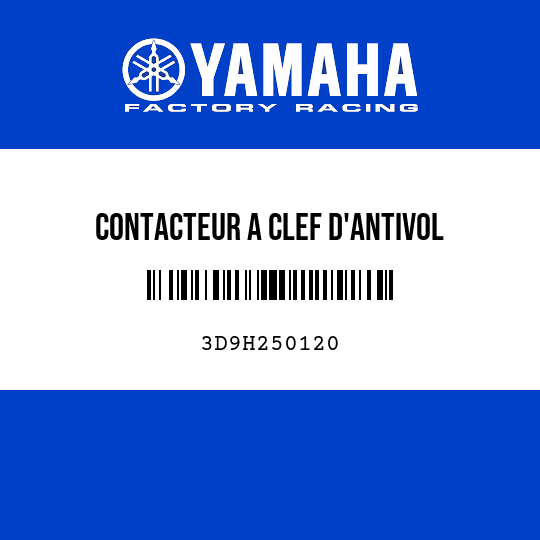 CONTACTEUR A CLEF D'ANTIVOL