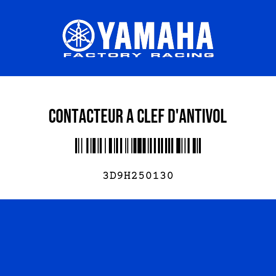 CONTACTEUR A CLEF D'ANTIVOL