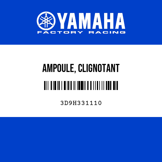 AMPOULE, CLIGNOTANT