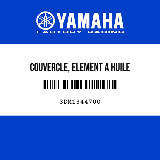 COUVERCLE, ELEMENT A HUILE