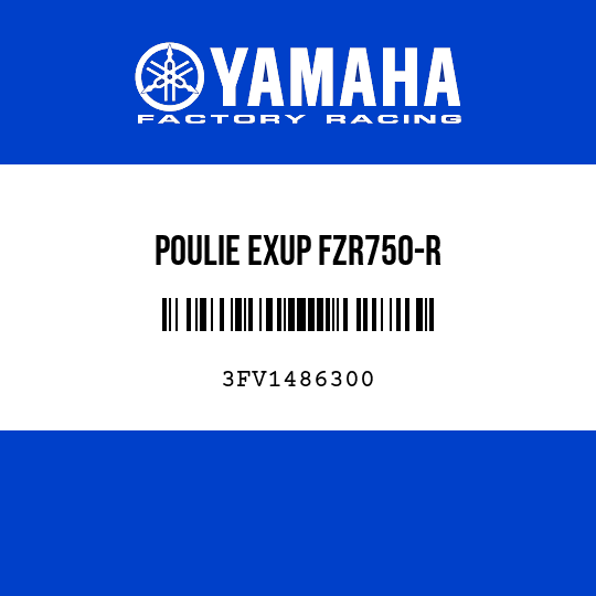 POULIE EXUP FZR750-R