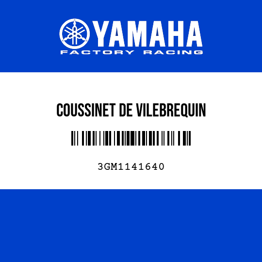 COUSSINET DE VILEBREQUIN