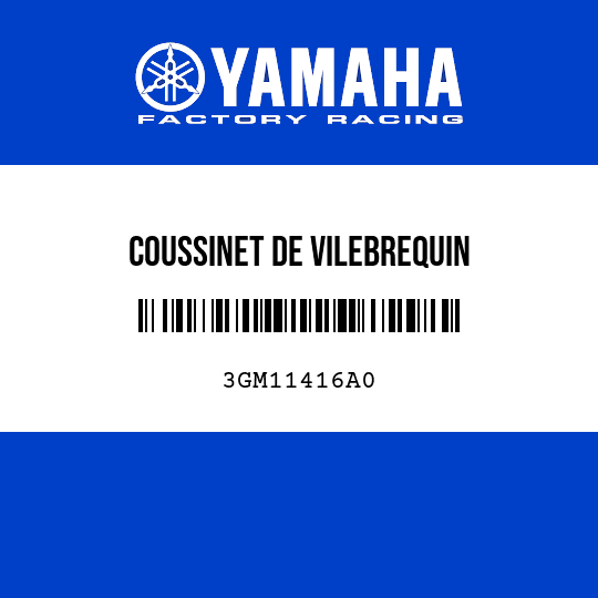 COUSSINET DE VILEBREQUIN