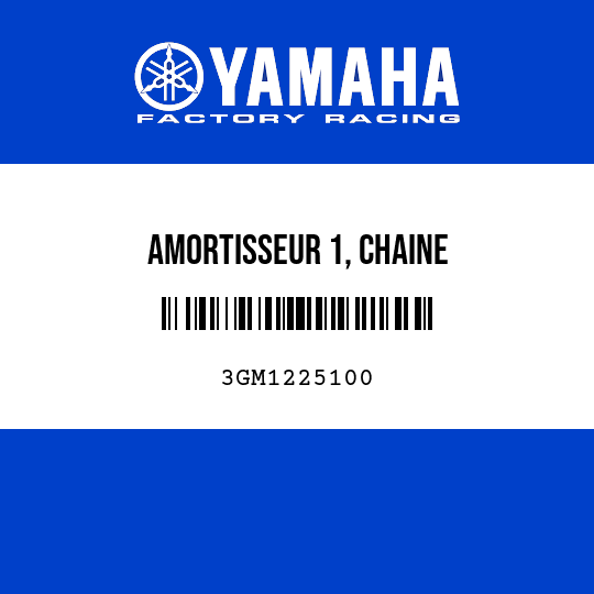 AMORTISSEUR 1, CHAINE