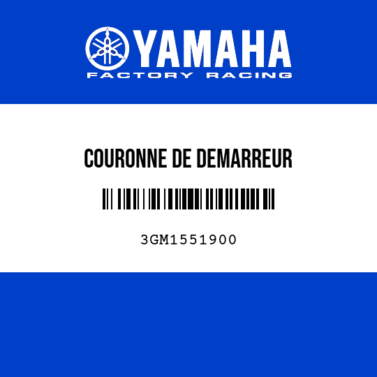 COURONNE DE DEMARREUR