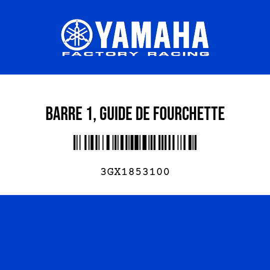 BARRE 1, GUIDE DE FOURCHETTE